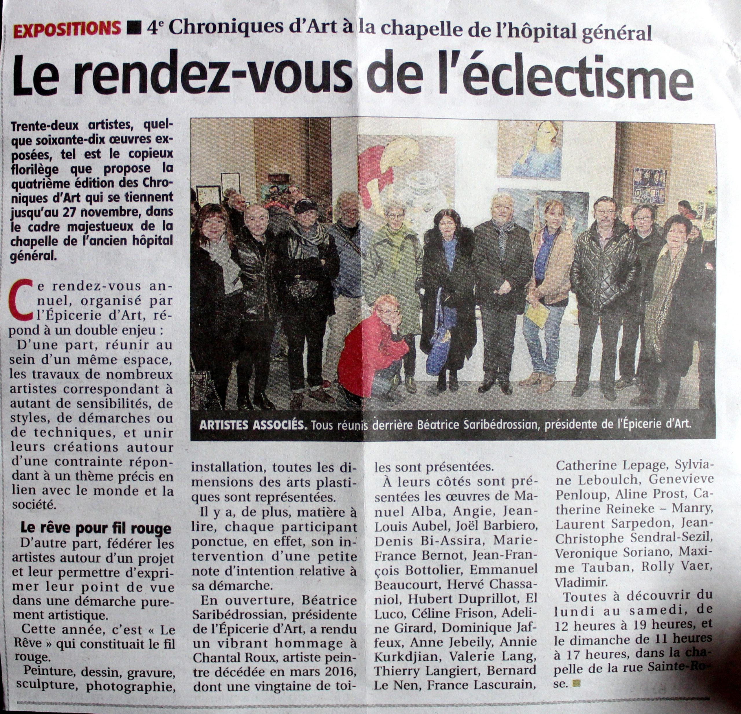 article de presse